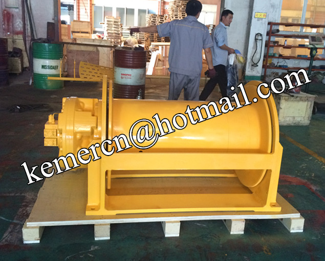 high quality hydraulic winch with pull force 1100 ton