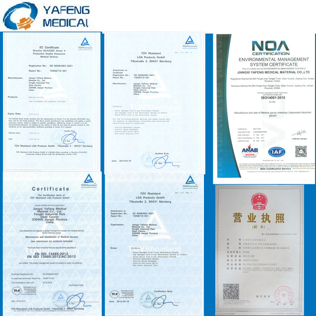 Absorbent bleached 4ply gauze roll supplier from China