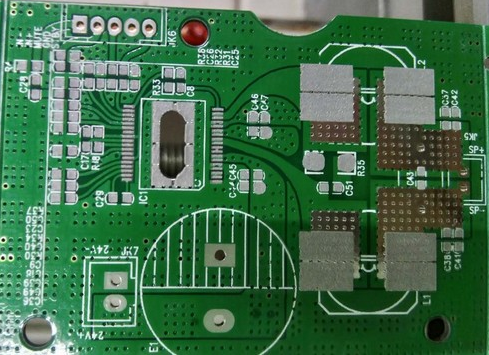 Online auto solder paste SMT screen printing