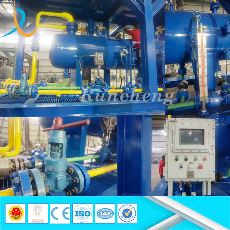 Oilfield petroleum gas water well test 3 phase separator hozizontal three phase gravity separator