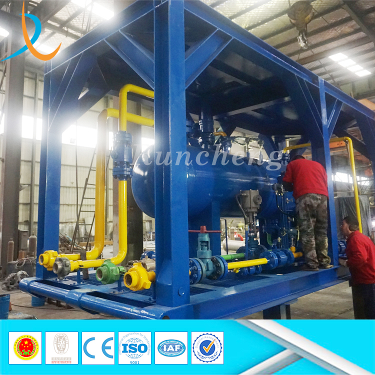 High handing capacity gas oil water well test gas liquid separator api three phase separator