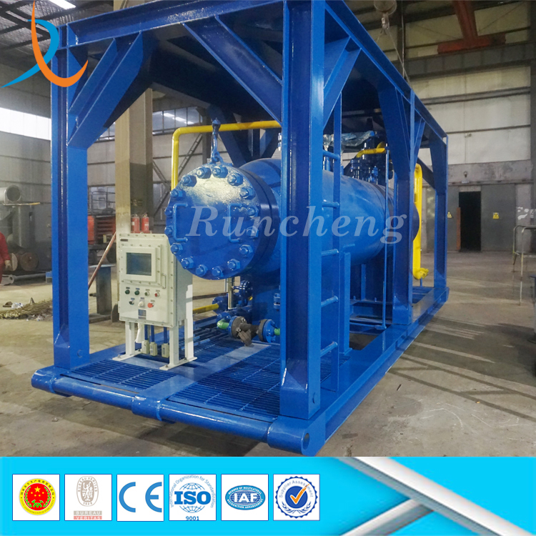 ASME standard three phase gas filter separator oil well testing 3phase separator