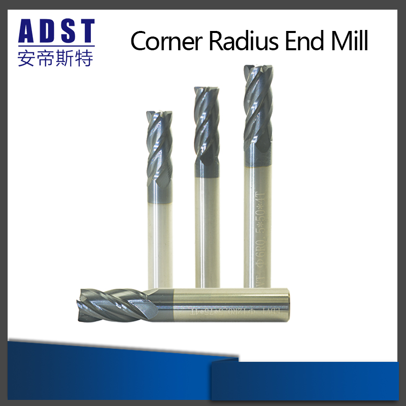 Solid Carbide End Mill Cutting Tools CNC Milling Cutter