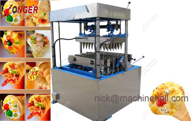 Cone Pizza Making Machine 60pcstime