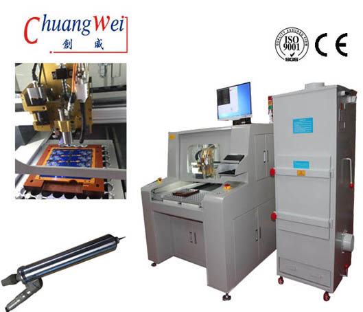 Stand Alone CNC PCB Router Machine with 001mm Positioning