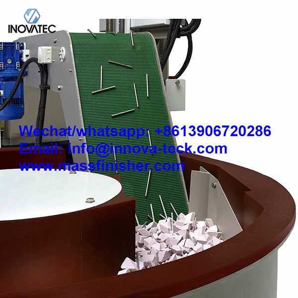 Magnetic separator finishing machine