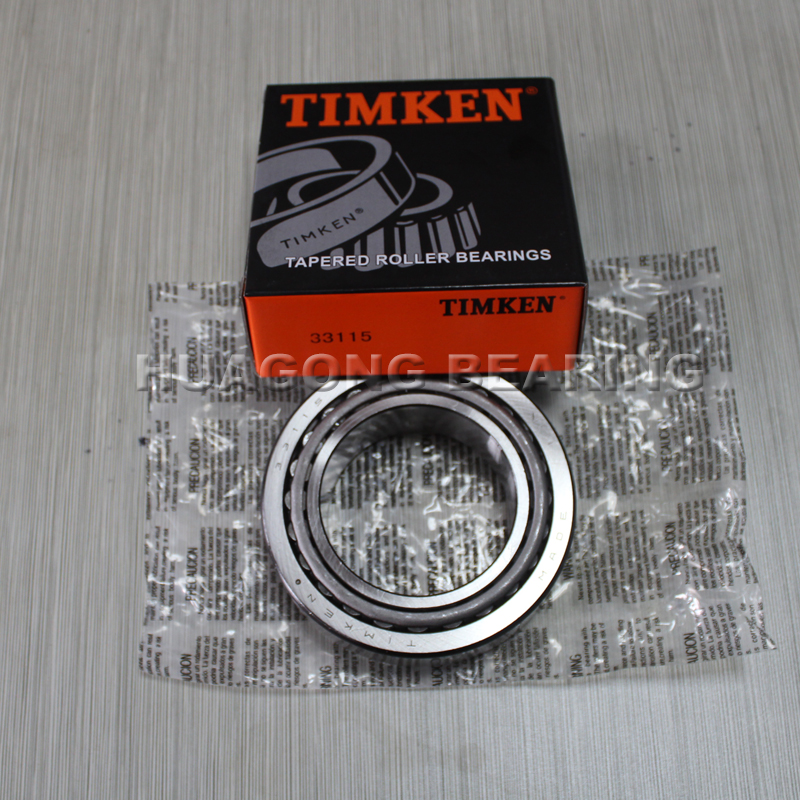 Original 75x125x37 TIMKEN tapered roller bearing 33115