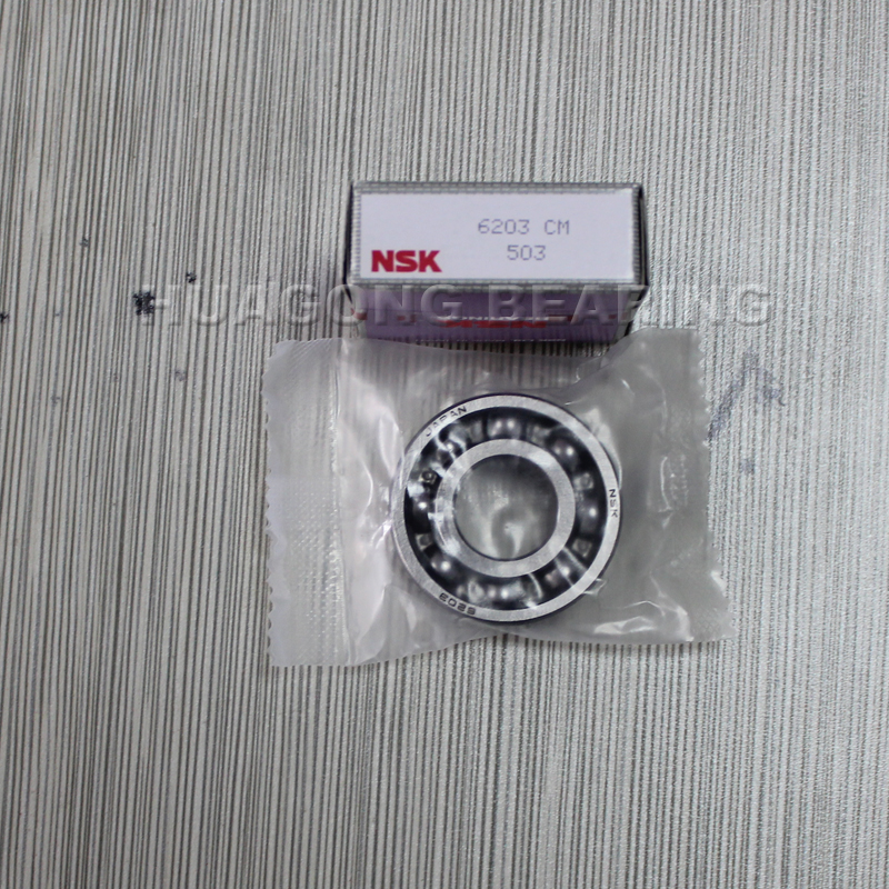 Original NSK Deep Groove Ball Bearing 6203