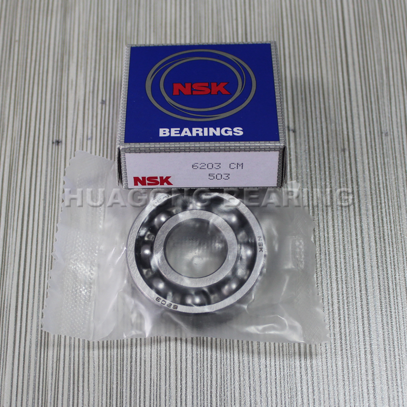 Original NSK Deep Groove Ball Bearing 6203