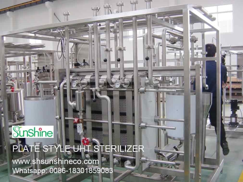 Manufacturer of Plate Style UHT SterilizerUHTUHT SterilizationTea Drink SterilizerJuice Sterilizer