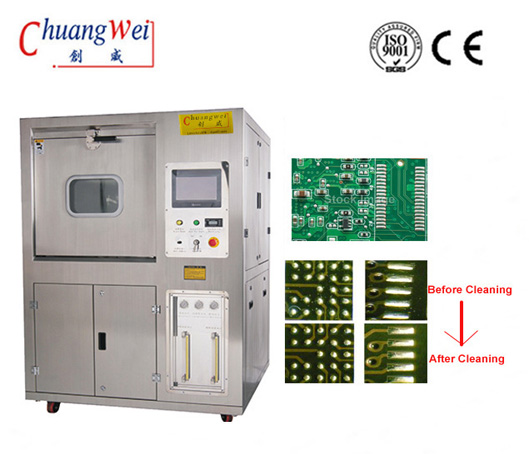 SMT PCB cleaning system PCBA Cleaner with 645L560W100H Cleaning Basket