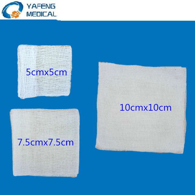 Medical Use Sterile Absorbent Cotton Gauze Swab with Or without xRay