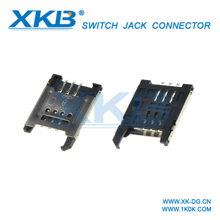 Drawer jack MICRO SD jack connector