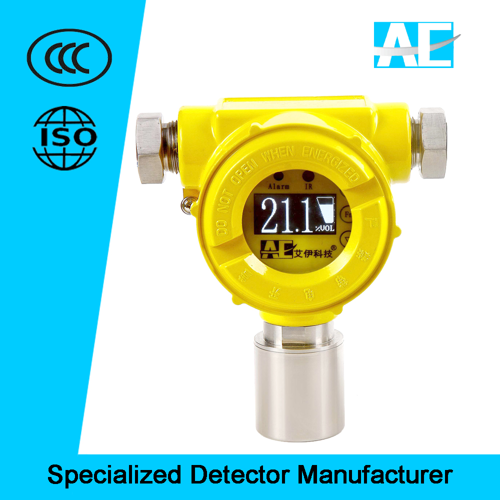 Industrial WallMounted Fixed Toxic Gas Detector