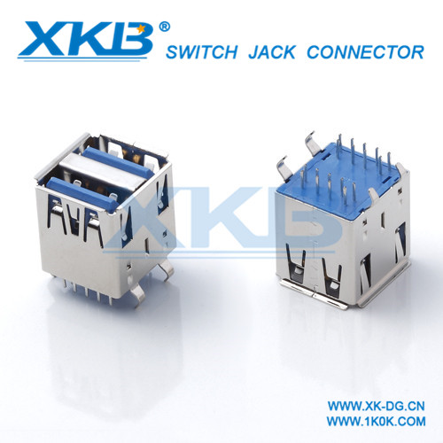 USB30 double seat double USB30 interface