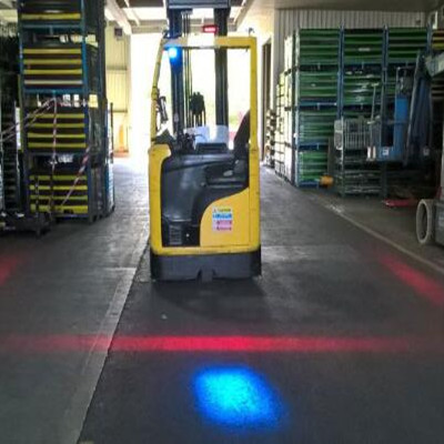 RED Zone Danger Area Forklift Warning Light