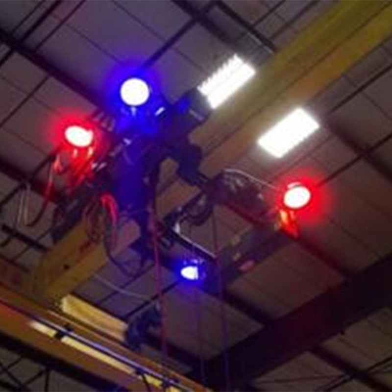84-120watts Blue/Red Spotlight for Mobile Equipment & Overhead Crane