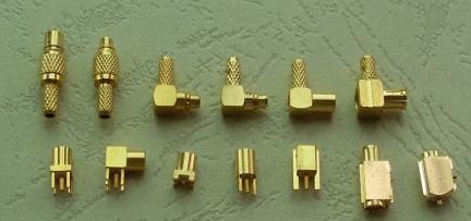 Straight MMCX RF Coaxial Connector for PCB