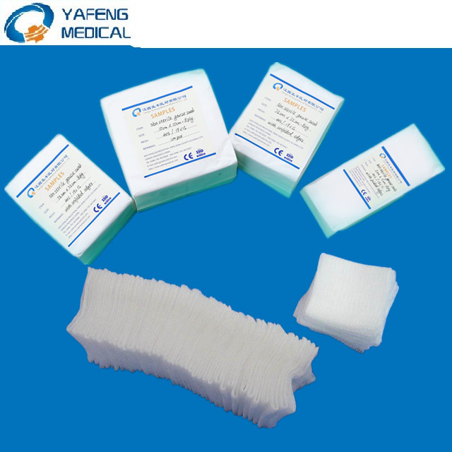 Good health use absorbent cotton gauze sponge medical supply