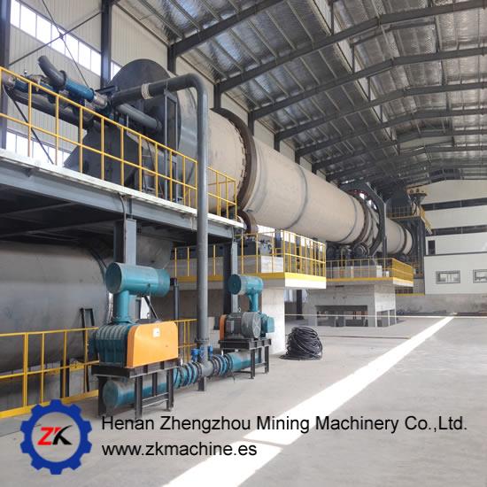 High Capacity Calcination Rotary Kiln for Cement Limestone Ceramic sand Bauxite