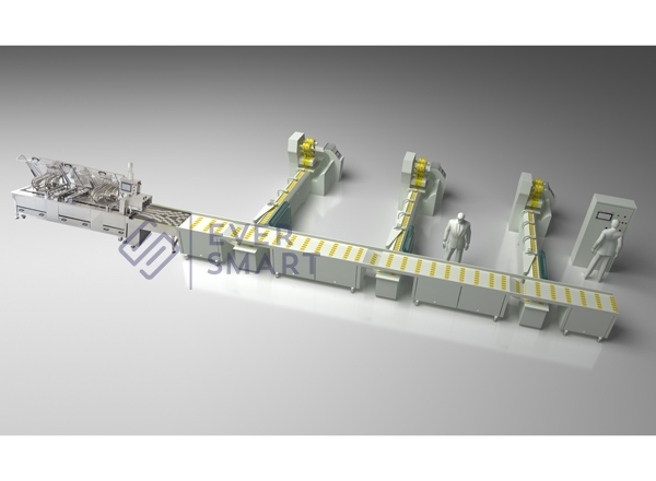 Sandwiching biscuit automatic packing line