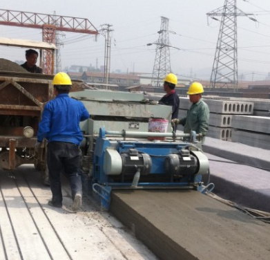 GLY series largespan prestressed concrete hollow core slab machine