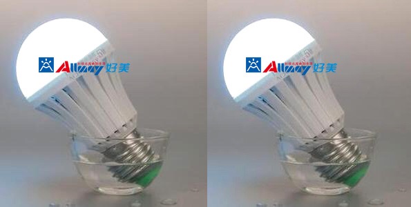 Zhongshan lighting LED Emergency Light Bulb with Builtin Rechargeable Backup Battery