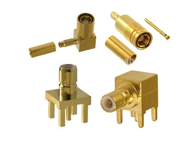 High Quality SMB RF Coaxial Connectors For PCB And Cable