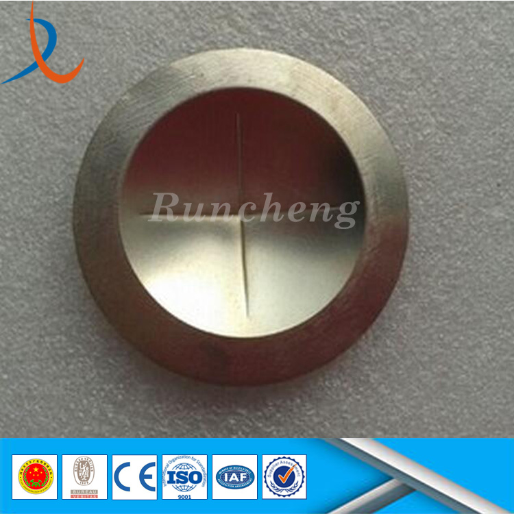 China supplier safety pressure relief burst pressure disk bursting discs stainless steel flat bursting discs