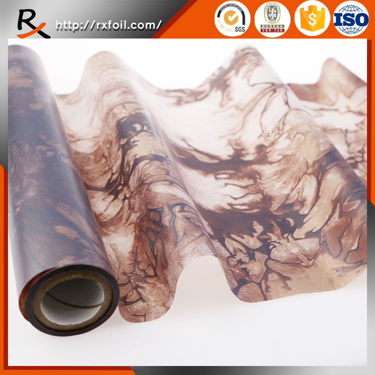 Matte brown color textile and leather stamping foil