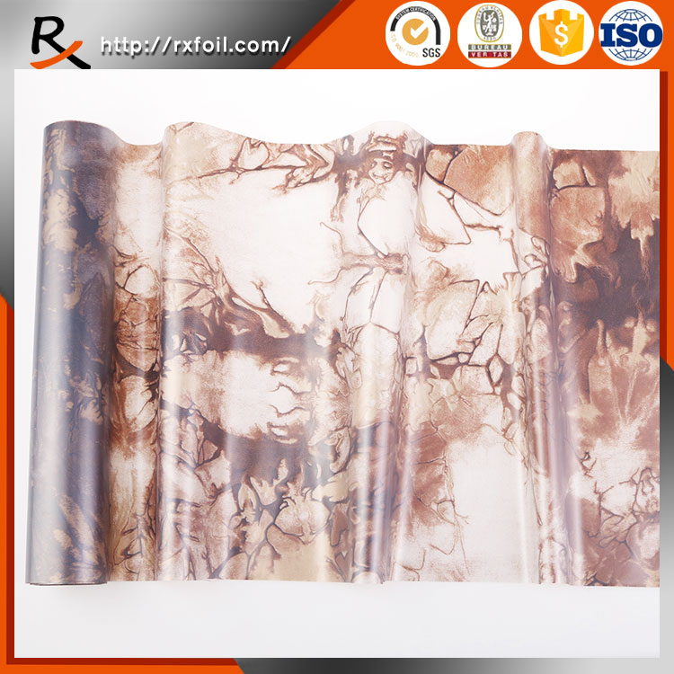 Matte brown color textile and leather stamping foil