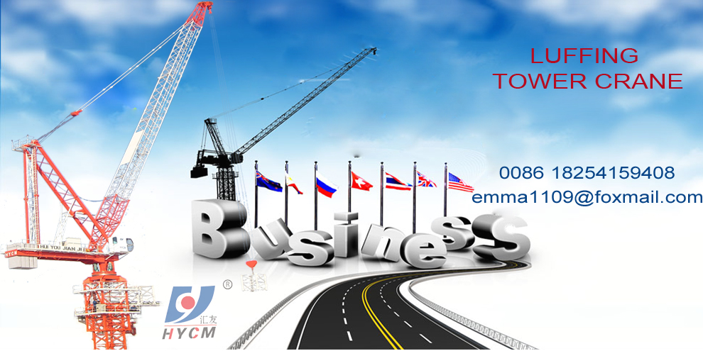 QTK20 Fast Self Erecting Tower Crane 2t Specification with 25m Jib Length
