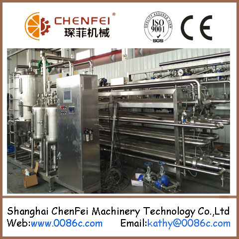 Tubeintube Sterilizer for tomato paste apricot paste