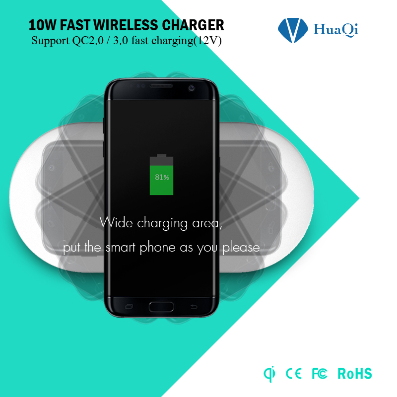 Mobile Wireless Charger with CERoHSFCC Certificate for iPhone