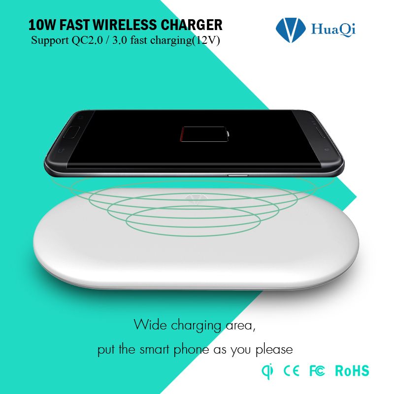 Mobile Wireless Charger with CERoHSFCC Certificate for iPhone