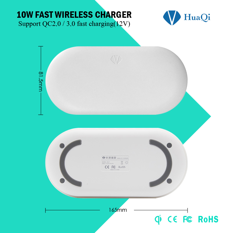 Mobile Wireless Charger with CERoHSFCC Certificate for iPhone