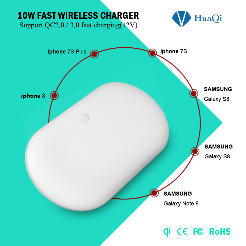 Mobile Wireless Charger with CERoHSFCC Certificate for iPhone