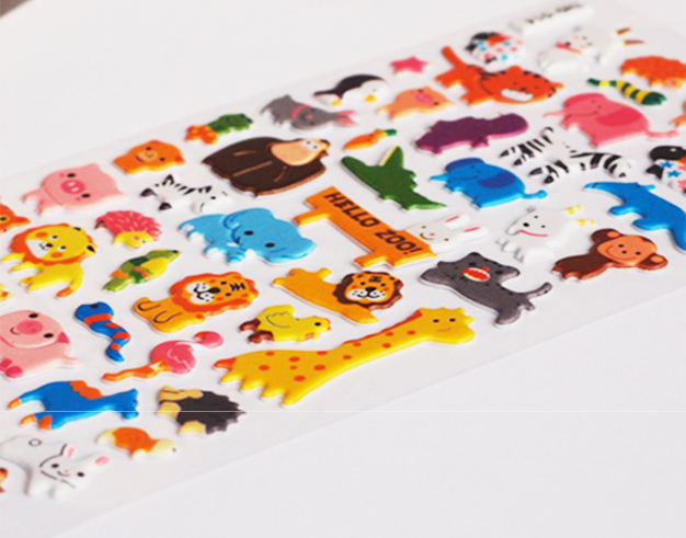 Puffy Stickers Ocean Whale Game Designs