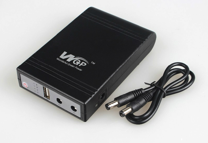 Multifunction UPS power supply 5v with double 9v output UPS battery for home networking system