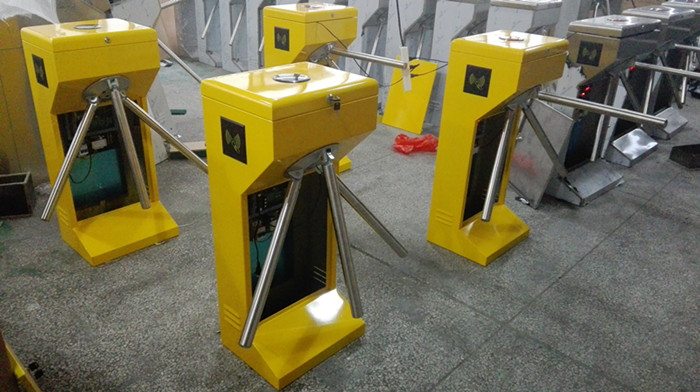 Vertical Waist High Drop Arm Tripod Turnstile KT114Y