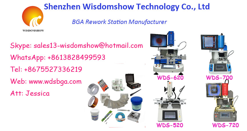 WDS620 Motherboard Repairing Solder Type Bga Rework Station for Ic Chip Replcement Tool