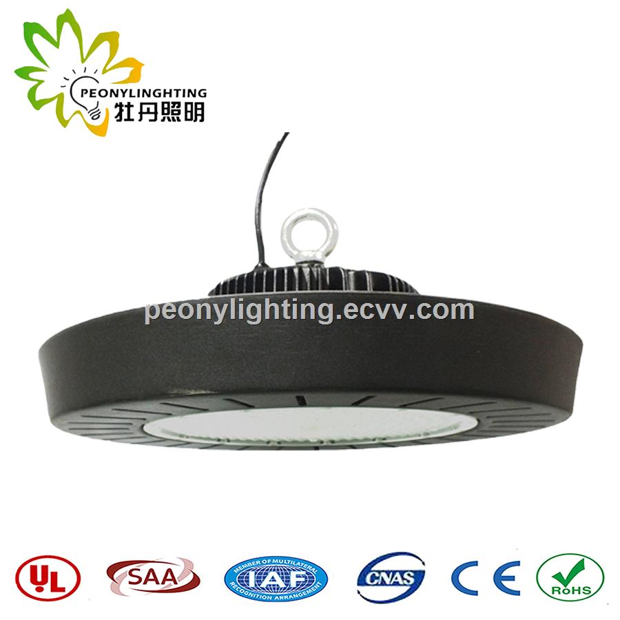 Newest design best price high lumlen waterproof IP65 UFO high bay 130lmw 150w with 5 years warranty