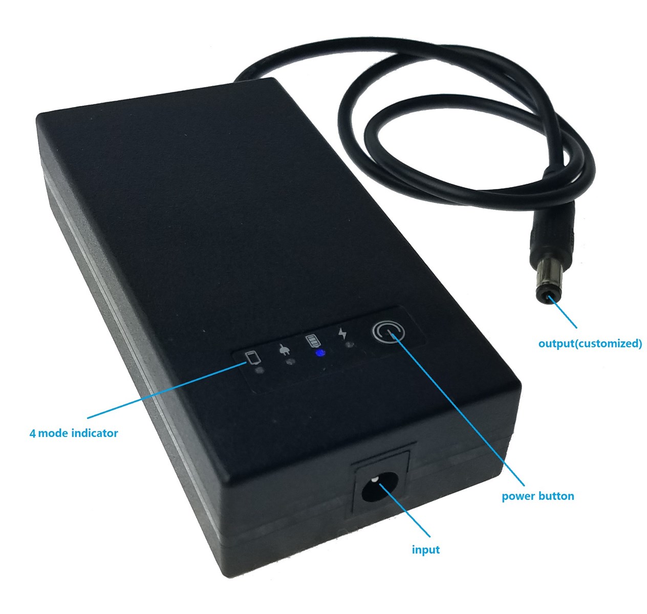 China mini UPS manufacturer 12V 1A lithium battery backup house UPS system for house appliance
