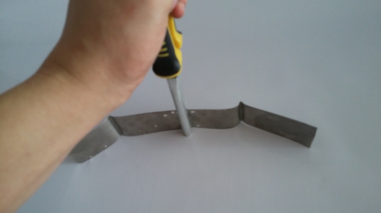 10cm long iron word bender advertising processing clamp bending