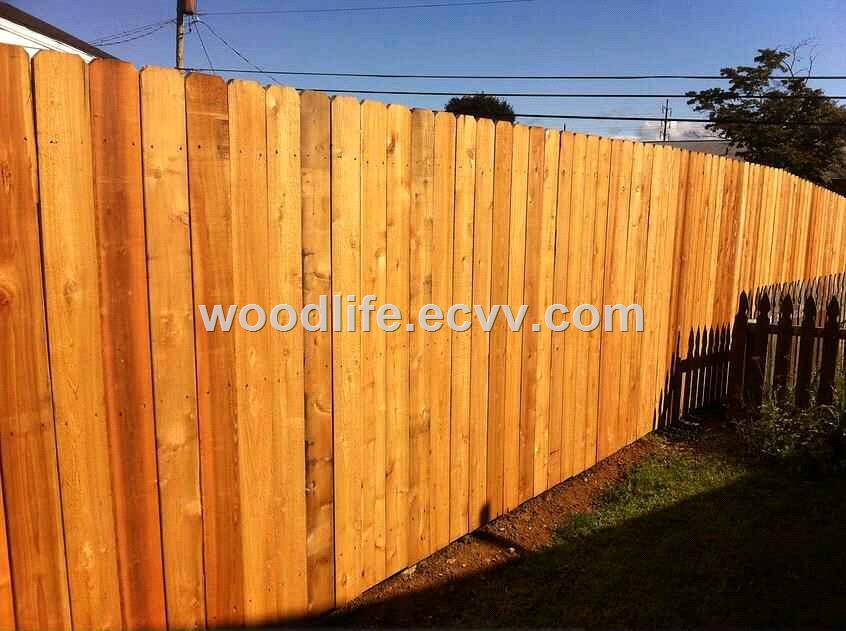 Chinese Cedar Fencing Wood Fencing