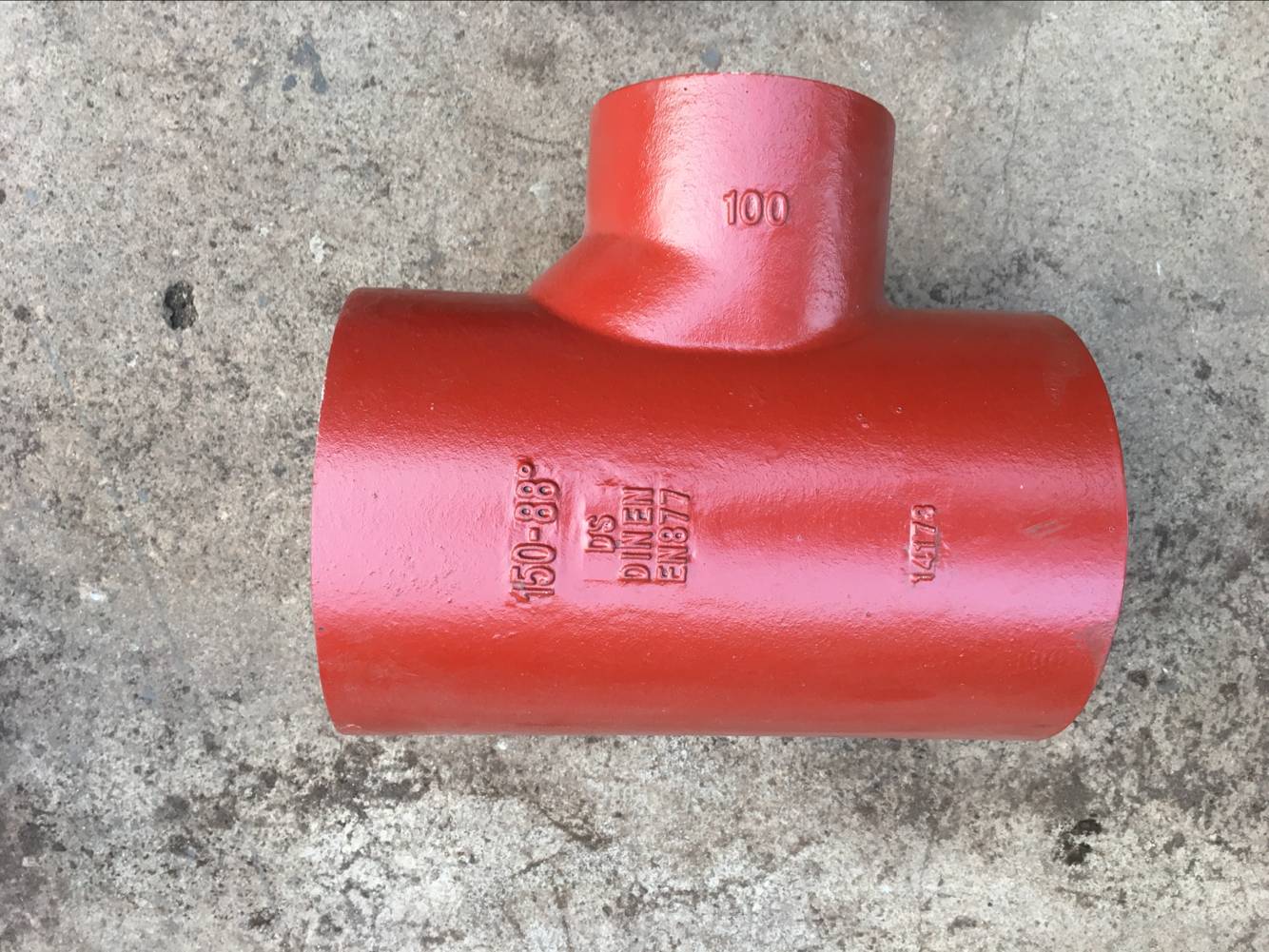 EN877 SMLKMLTMLBML Cast iron pipe fittings