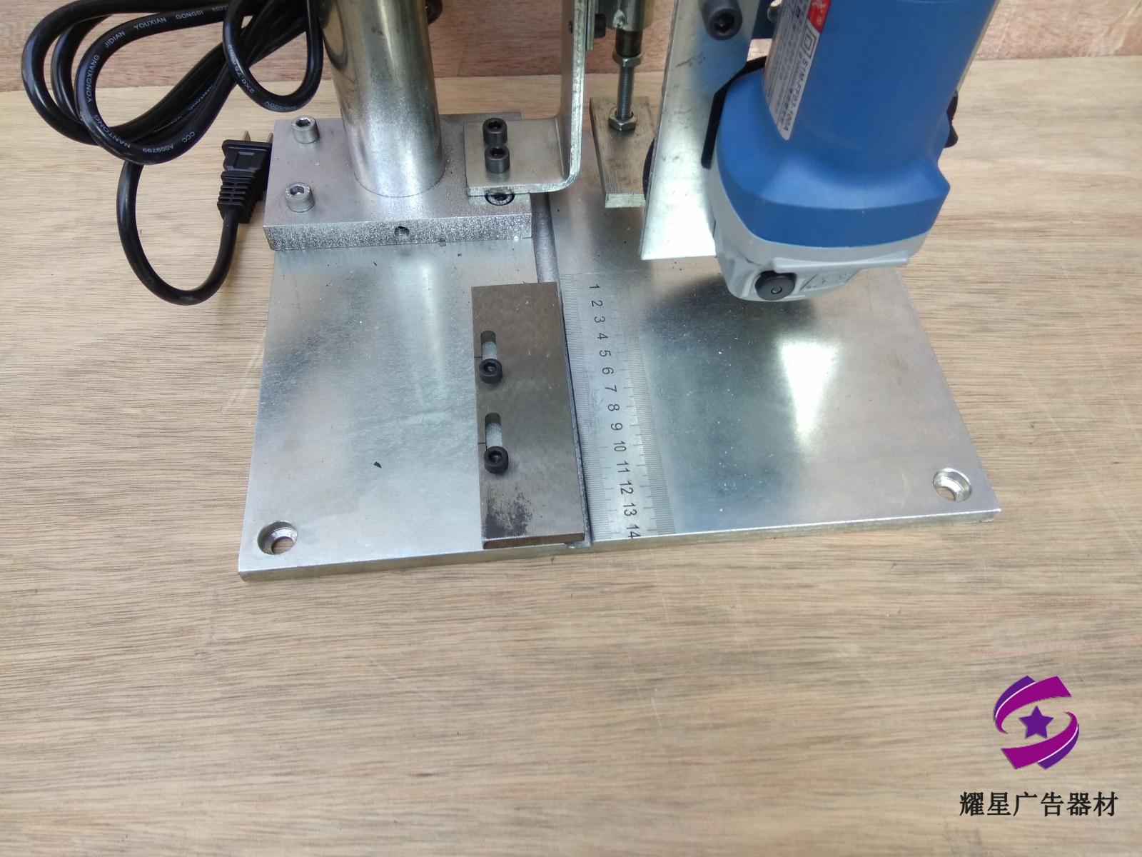 Factory direct sales of new pneumatic slotting machine flat word luminous word pneumatic slotting machine stainless stee