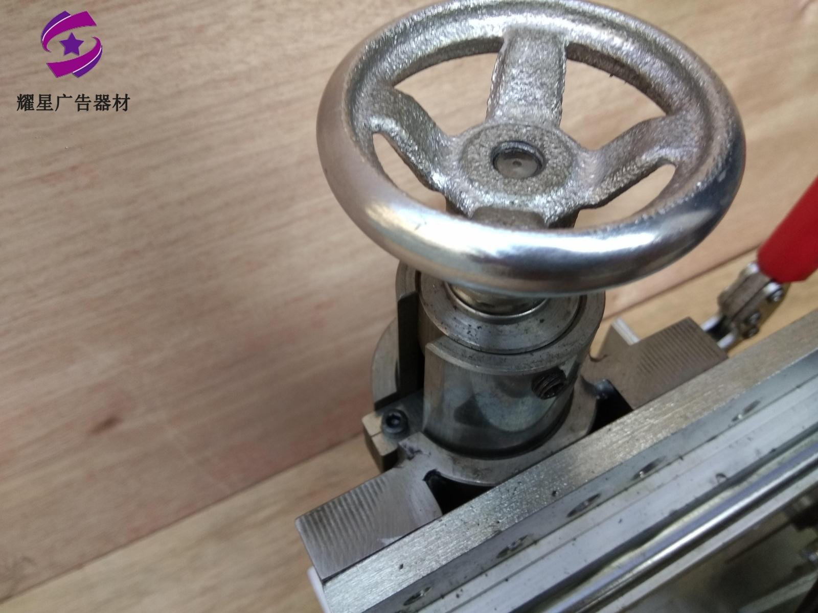 Factory direct sales of new pneumatic slotting machine flat word luminous word pneumatic slotting machine stainless stee