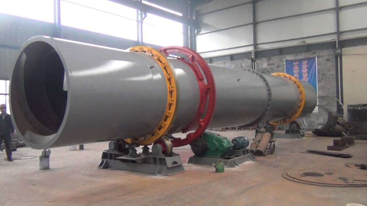 Rotary Drum Dryer Machine For Ore Sand Fertilizer Slag Sawdust