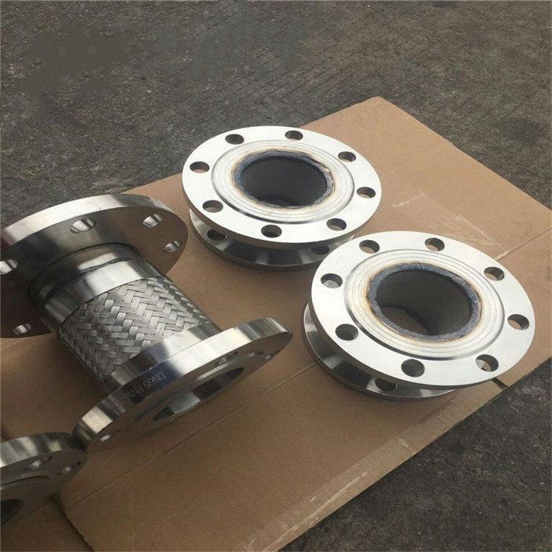 Stainless Steel Flexible Hose with Flange fitting Flange connection pump using flexible stainless steel hose